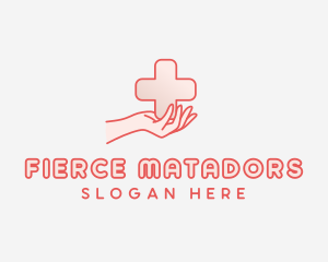 Medical Charity Cross logo design