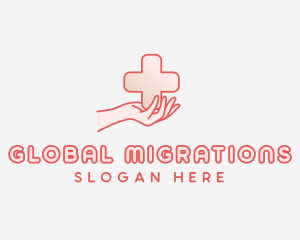 Medical Charity Cross logo design