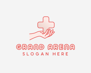 Medical Charity Cross logo design