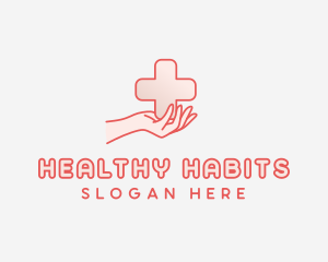 Medical Charity Cross logo design