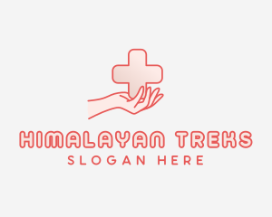 Medical Charity Cross logo design