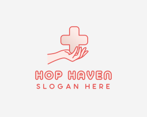 Medical Charity Cross logo design