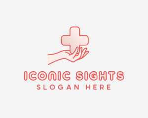 Medical Charity Cross logo design