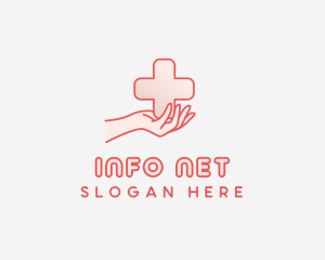 Medical Charity Cross logo design