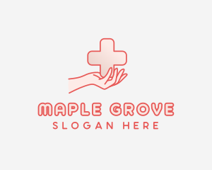 Medical Charity Cross logo design