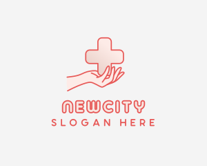 Medical Charity Cross logo design