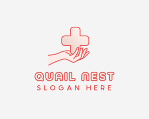 Medical Charity Cross logo design