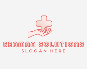 Medical Charity Cross logo design