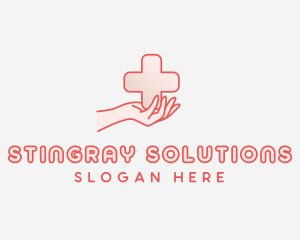 Medical Charity Cross logo design