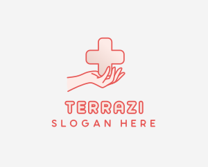 Medical Charity Cross logo design