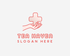 Medical Charity Cross logo design