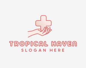 Medical Charity Cross logo design