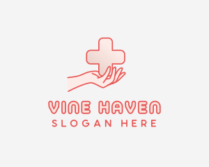 Medical Charity Cross logo design