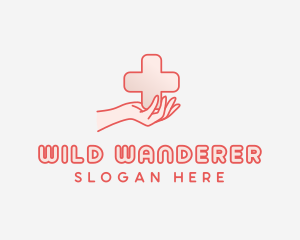 Medical Charity Cross logo design