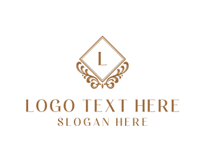 Events Place - Floral Beauty Fashion logo design