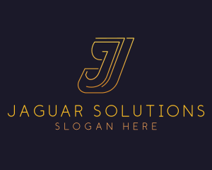 Elegant Minimalist Letter J logo design