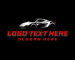 Gran Turismo - Motorsports Race Car logo design