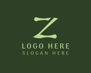 Zen - Wellness Spa Letter Z logo design