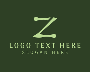 Wellness Spa Letter Z Logo