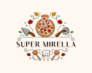 Restaurant - Pizzeria Food Restaurant logo design