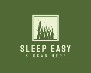 Garden Yard Lawn Grass logo design