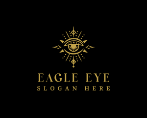 Hypnotic Mystical Eye logo design