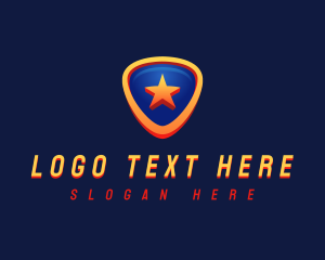 Shield - Star Shield Defense logo design