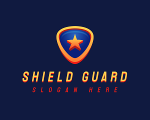 Defense - Star Shield Defense logo design
