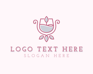 Aromatherapy - Scented Candle Decoration logo design