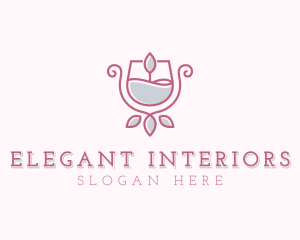 Scented Candle Decoration logo design