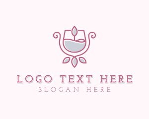 Home Decor - Scented Candle Decoration logo design