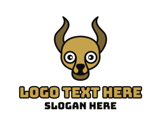 Brown Baby Child Animal Head Logo Brandcrowd Logo Maker