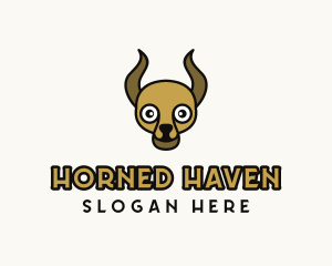 Horned - Horned Creature Toy logo design