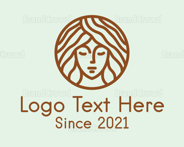 Minimalist Beautiful Woman Logo