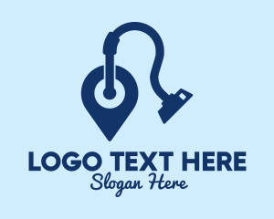 Hygiene - Vacuum Cleaner Location logo design