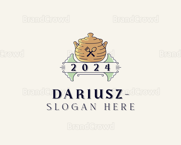 Fine Dining Restaurant Cuisine Logo