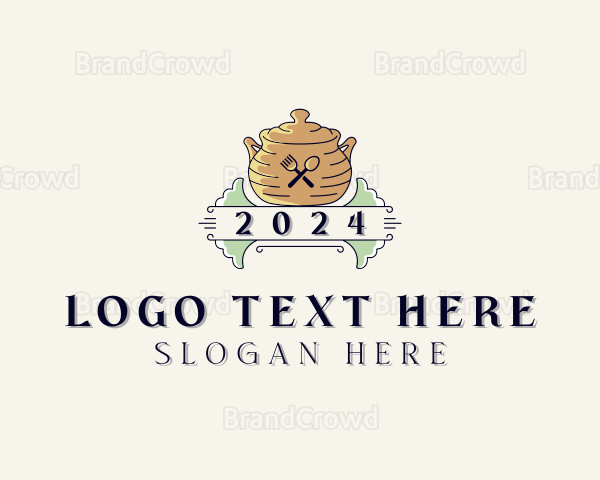 Fine Dining Restaurant Cuisine Logo