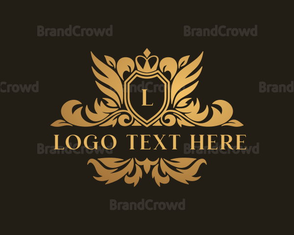 Royalty Shield Elegant Logo