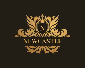 Royalty Shield Elegant logo design