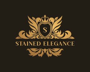 Royalty Shield Elegant logo design