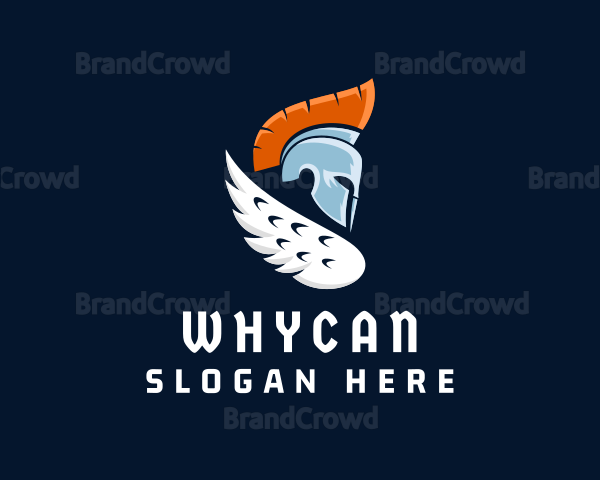 Spartan Wing Helmet Logo