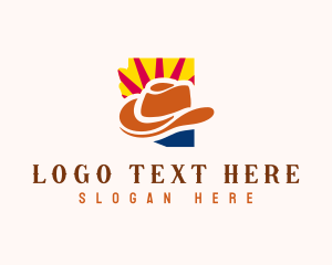 Outdoor - Arizona Cowboy Hat logo design