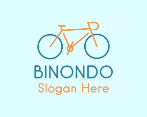 Bike Trail - Cyclist Bike Transport logo design