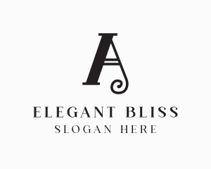 Elegant Monochrome Letter A Logo