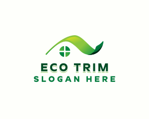  Eco House Roofing logo design