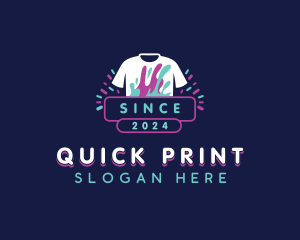 Fashion Printing Apparel logo design