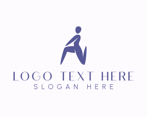 Physical - Human Yoga Fitness logo design