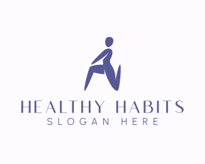 Human Yoga Fitness logo design