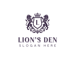 Regal University Lion logo design