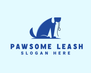 Leash - Pet Dog Leash logo design